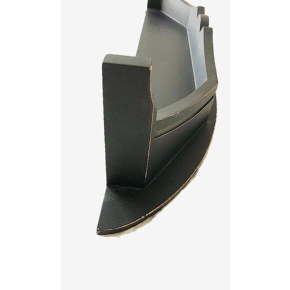 Black Floating Wall Shelf, French Provincial Design, 23.5” - Picture 12 of 13